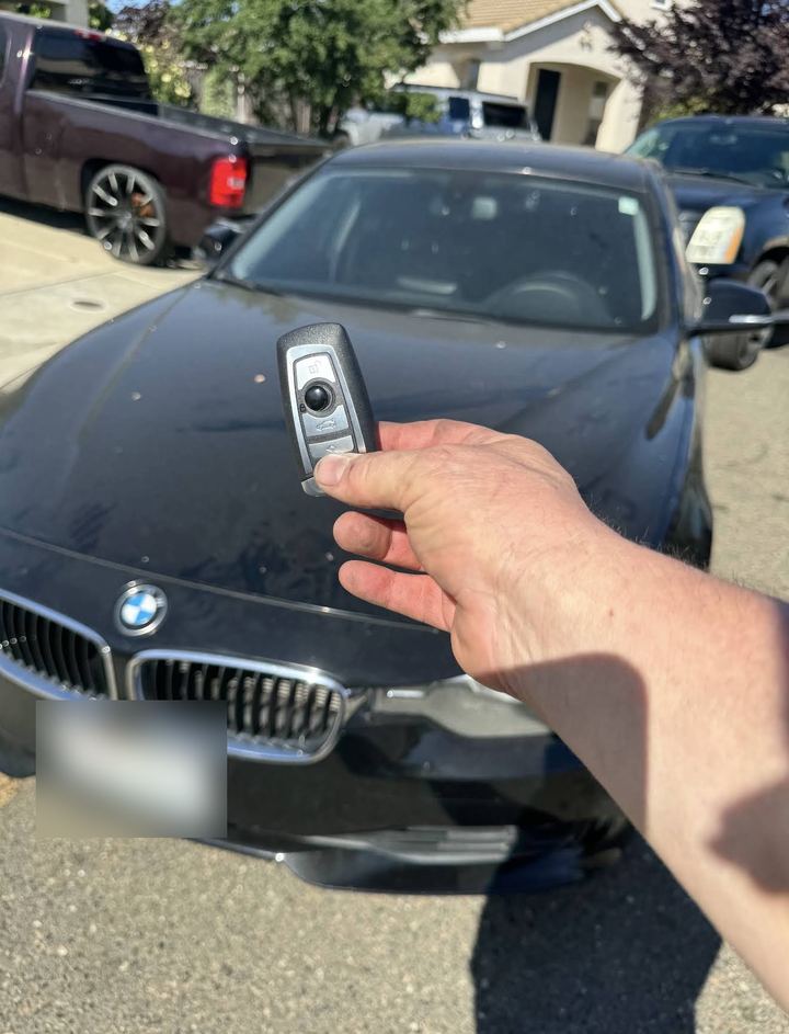 BMW 3 Series smart key programmed on-site